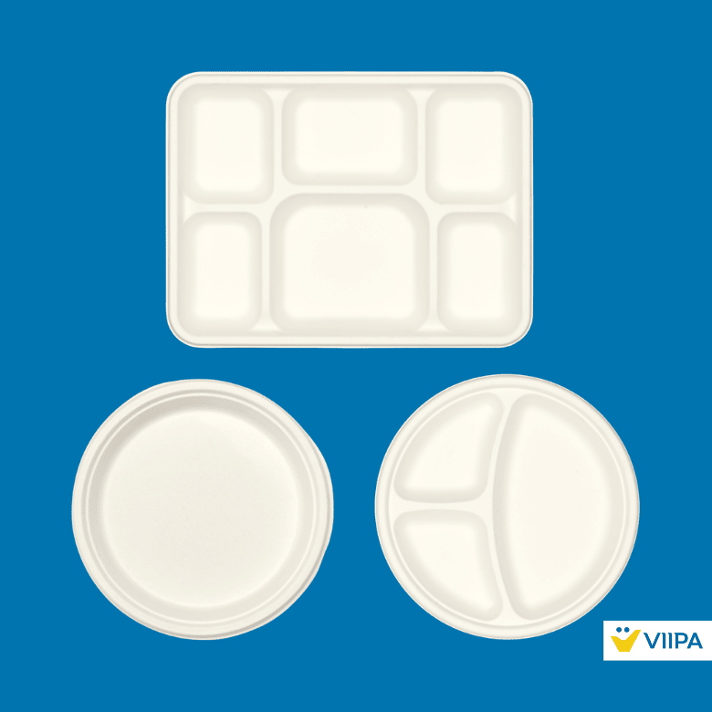 Bagasse plates & trays